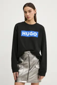 HUGO Blue bluza Classic Crew_B imagine