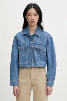 HUGO Blue geaca de blugi pentru femei, din denim imagine