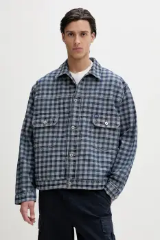 Hugo Blue geaca jeans Nial imagine