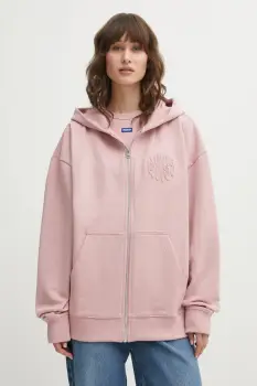 HUGO Blue hanorac de bumbac Doa_B_3 imagine