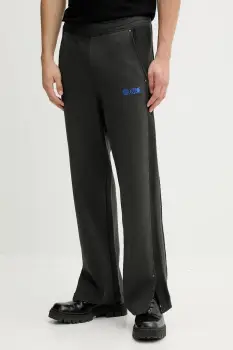 HUGO Blue pantaloni de trening din bumbac Naspant imagine