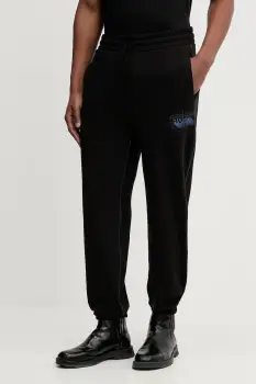 HUGO Blue pantaloni de trening din bumbac Notharos imagine