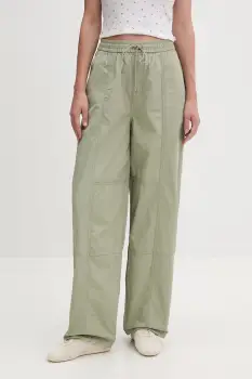 HUGO Blue pantaloni parasuta pentru femei, din bumbac imagine