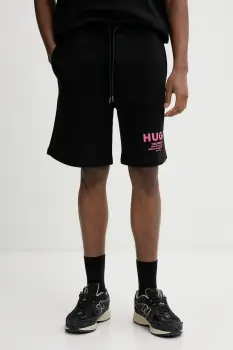 HUGO Blue pantaloni scurti de trening barbatesti din bumbac Nomario imagine