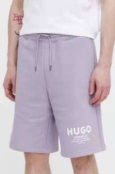 HUGO Blue pantaloni scurti de trening barbati de bumbac Nomario imagine