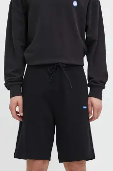 HUGO Blue pantaloni scurti de trening barbati din bumbac Nasensio imagine