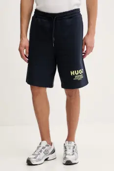 HUGO Blue pantaloni scurti de trening barbati din bumbac Nomario imagine