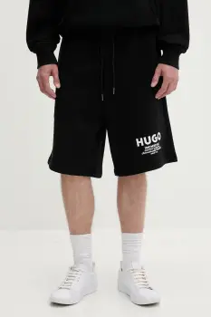 HUGO Blue pantaloni scurti de trening pentru barbati, din bumbac Nomario imagine