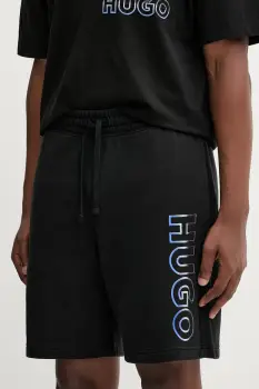 HUGO Blue pantaloni scurti din bumbac Nogshort imagine