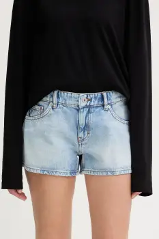 HUGO Blue pantaloni scurti pentru femei, din denim Galimon_B imagine