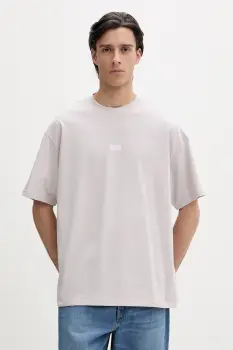 HUGO Blue tricou barbati din bumbac Nalono imagine