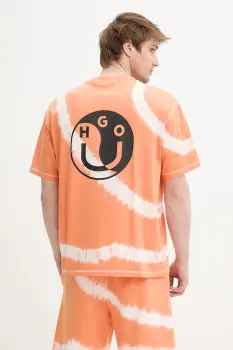 Hugo Blue tricou din bumbac imagine