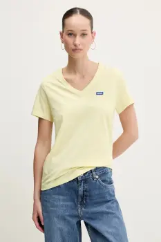 HUGO Blue tricou din bumbac Classic V_B imagine