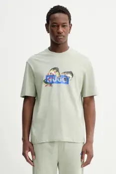 Hugo Blue tricou din bumbac Nalotrix imagine