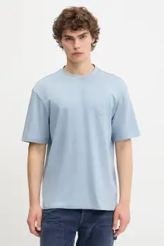 HUGO Blue tricou din bumbac Niley imagine