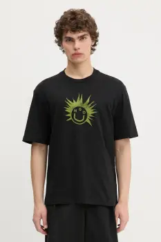 HUGO Blue tricou din bumbac Nugix imagine