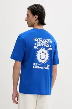 Hugo Blue tricou din bumbac Nunarix imagine