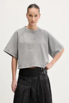 HUGO Blue tricou oversized pentru femei, din bumbac Dorlina_B_1 imagine