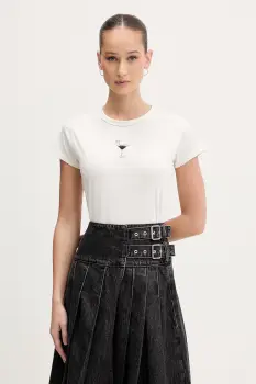 HUGO Blue tricou pentru femei, din bumbac Dichroma_B imagine