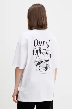 HUGO Blue tricou pentru femei, din bumbac Oversized_Tee_B imagine