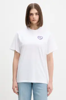 HUGO Blue tricou pentru femei, din bumbac Vintage Tee_B_8 imagine