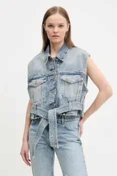 Hugo Blue vesta de blugi imagine