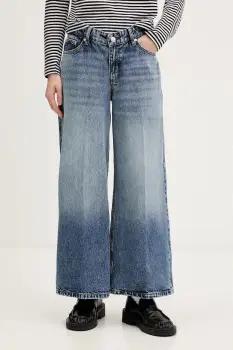 HUGO blugi wide leg de dama Geredith_1 imagine