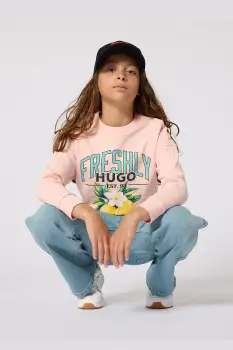 HUGO bluza copii imagine