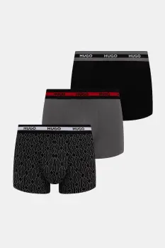 HUGO boxeri 3-pack TRUNK TR PLANET DES imagine