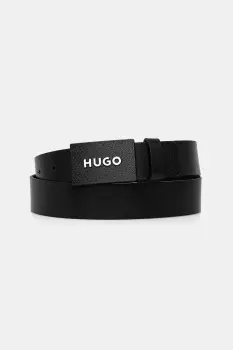 HUGO curea de piele Gilao-Z_Sz35 imagine
