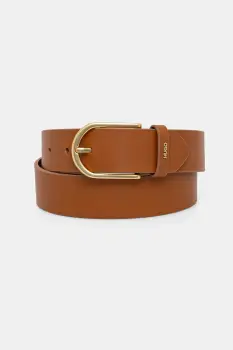HUGO curea de piele Zoey Belt 3,5cm imagine