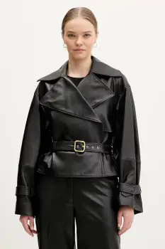 HUGO geaca de piele Lanitte imagine