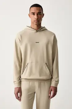 HUGO hanorac cu gluga pentru barbati cu bumbac NOAH HOODIE imagine