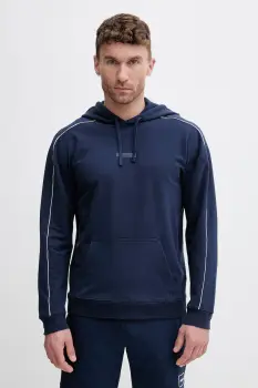 HUGO hanorac cu gluga pentru barbati, din bumbac cu elastan PALO HOODIE imagine