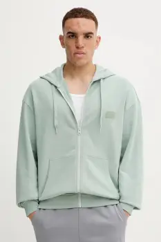 HUGO hanorac de bumbac Delastomer imagine