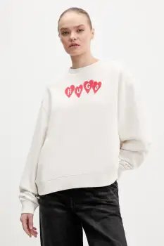 HUGO hanorac de bumbac Deroxina_8 imagine