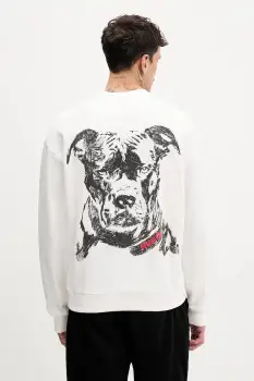 HUGO hanorac de bumbac Dubraxo imagine