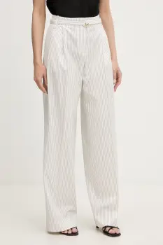 HUGO pantaloni de costum pentru femei, cu vascoza Hejuly imagine