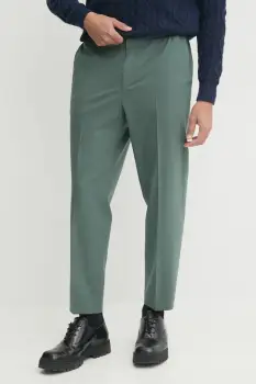 HUGO pantaloni de lana Gos233F1X imagine