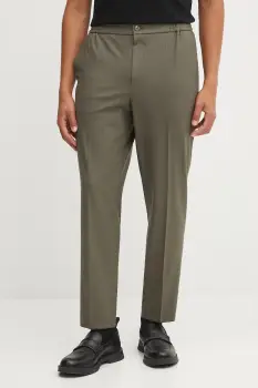 HUGO pantaloni de lana Gos233F1X imagine