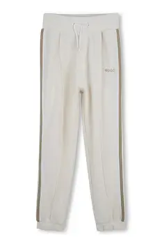 HUGO pantaloni de trening pentru copii, din bumbac imagine