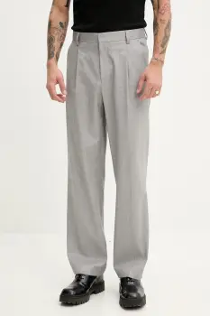 HUGO pantaloni din amestec de in imagine