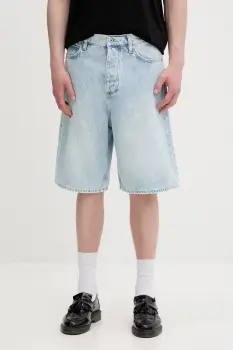 HUGO pantaloni scurti albastri pentru barbati, din bumbac MASON/S imagine