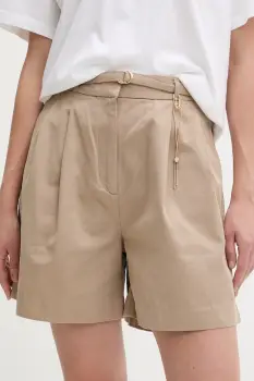 HUGO pantaloni scurti dama din bumbac Henisea-1-W imagine