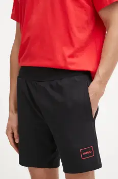 HUGO pantaloni scurti de pijama barbati cu bumbac Laze Shorts CW imagine