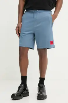 HUGO Pantaloni scurti de trening barbatesti din bumbac Diz222 imagine