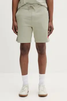 HUGO pantaloni scurti de trening barbati de bumbac Diz222 imagine