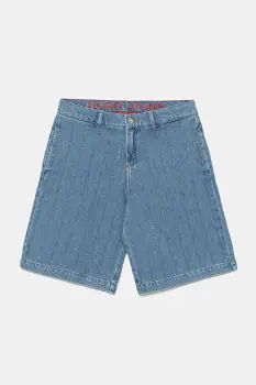 HUGO pantaloni scurti din denim pentru copii imagine