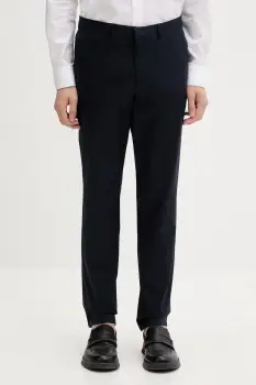 HUGO pantaloni slim fit pentru barbati, din bumbac cu elastan Hesten253X imagine