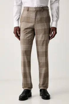 HUGO pantaloni slim fit pentru barbati din lana Hogan263X imagine